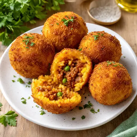 Arancini de arroz