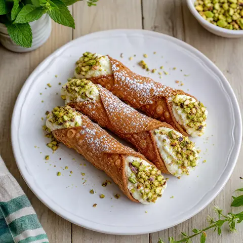 Cannoli sicilianos
